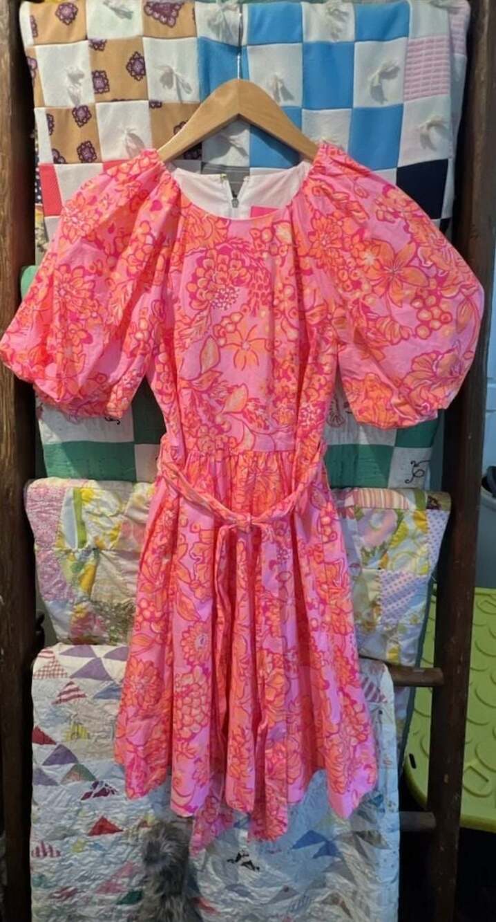 Lilly Pulitzer Knoxlie Dress in Mandevilla Baby Days Bloom, Size 00
